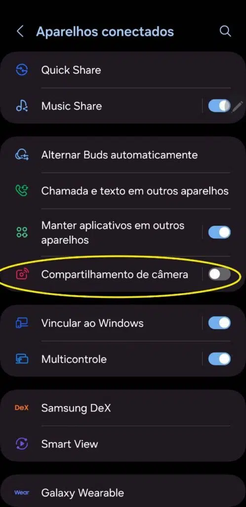 Usando o galaxy s24 como webcam