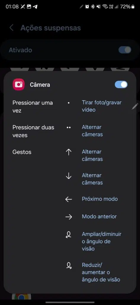 Usando a s pen para tirar fotos no galaxy s24
