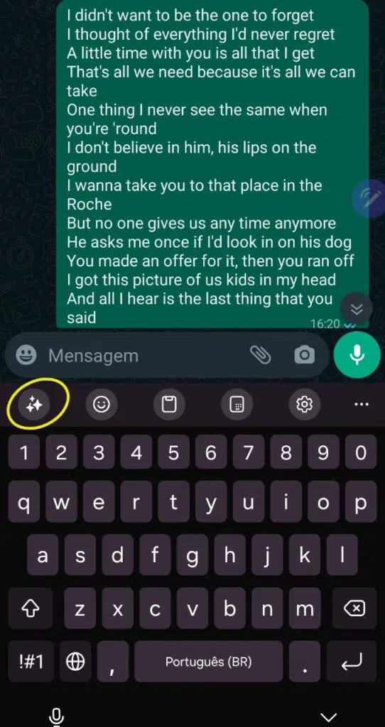 Ai chat translation no galaxy s24