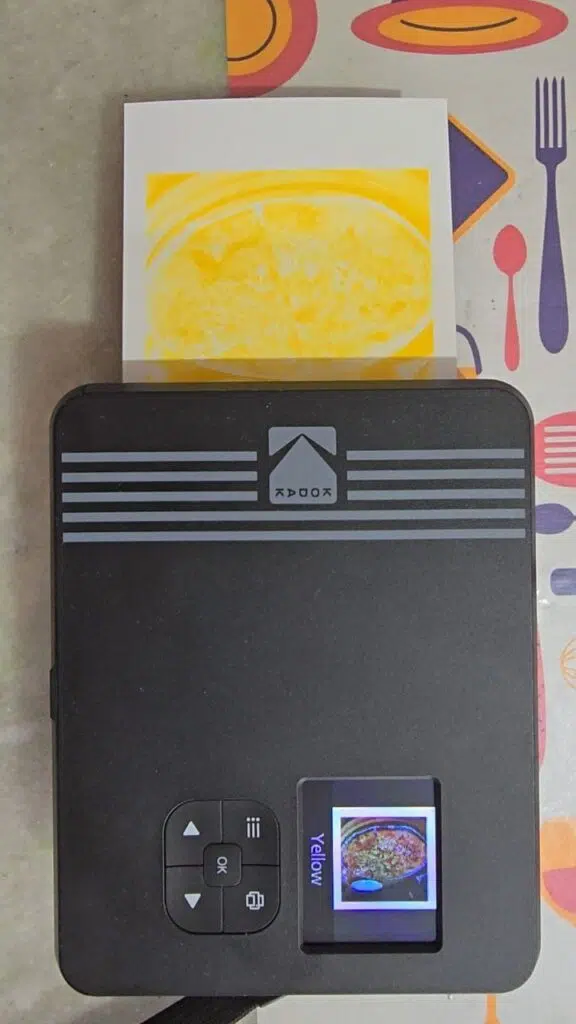 Review: kodak mini shot 3 Processo de impressão da kodak mini shot 3