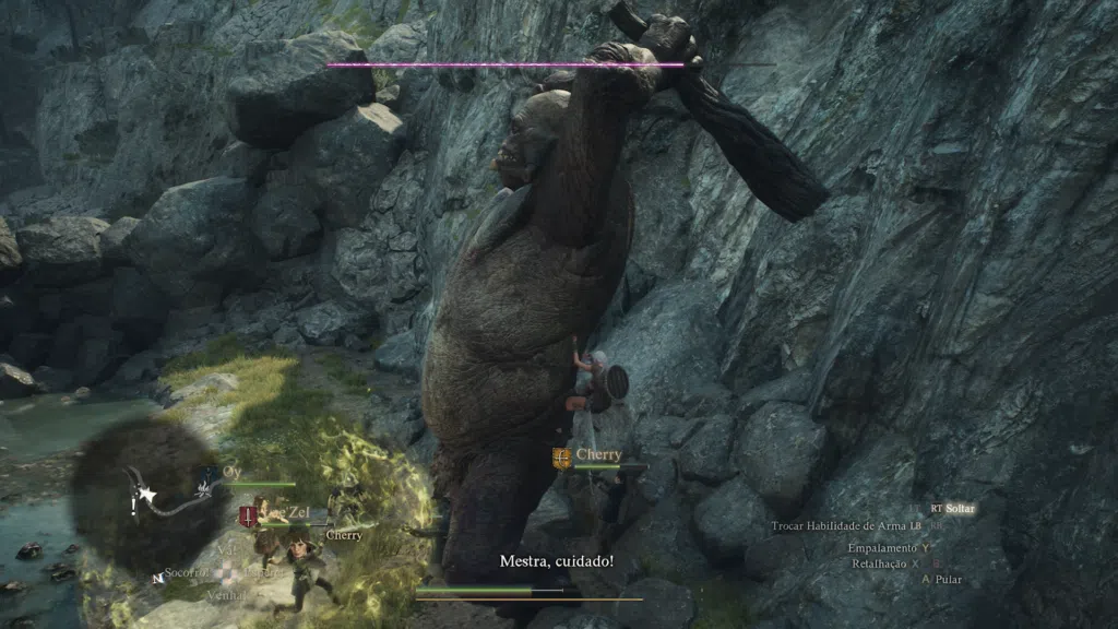 Review: dragon’s dogma 2 brilha em meio a problemas técnicos Combate em dragon's dogma 2