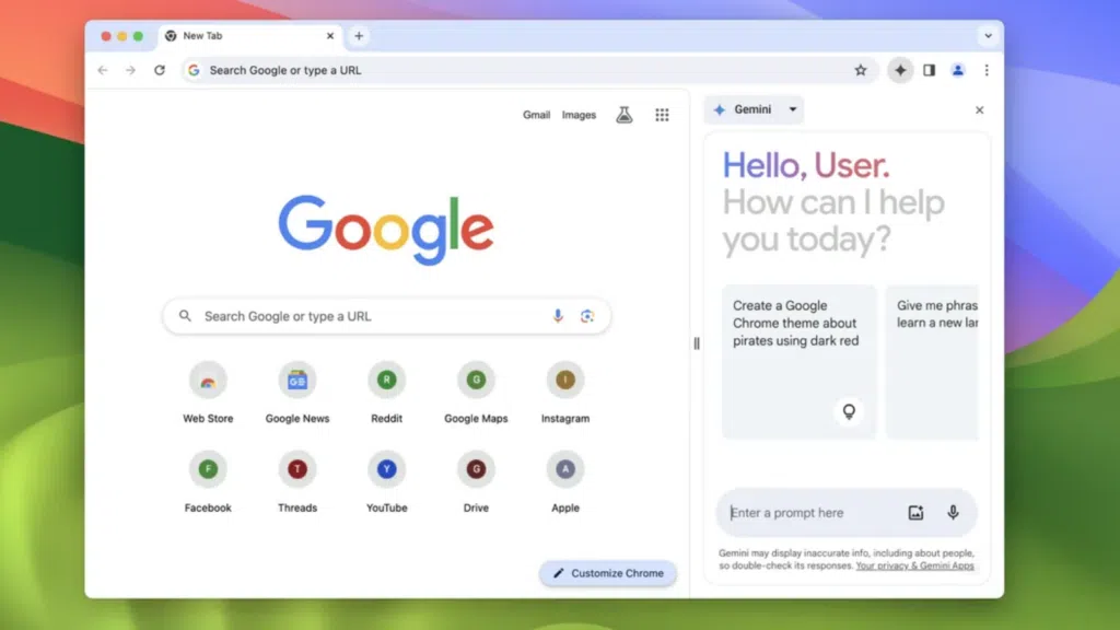 Gemini vai resumir e-mails no app do gmail no android Inteligência artificial do google também se encontra em outros aplicativos.