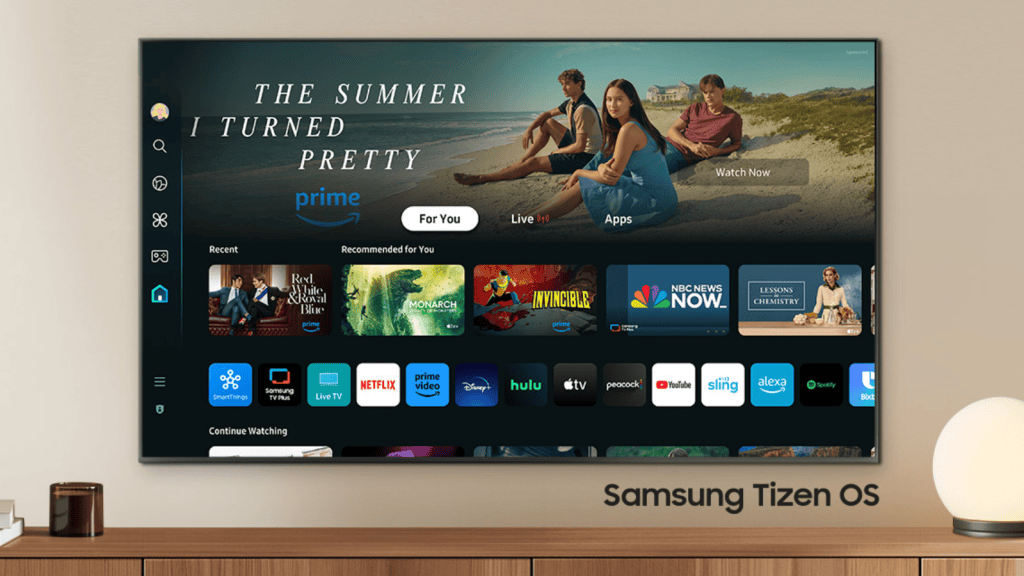 Lançamento da samsung ai tvs deve ocorrer em breve.
