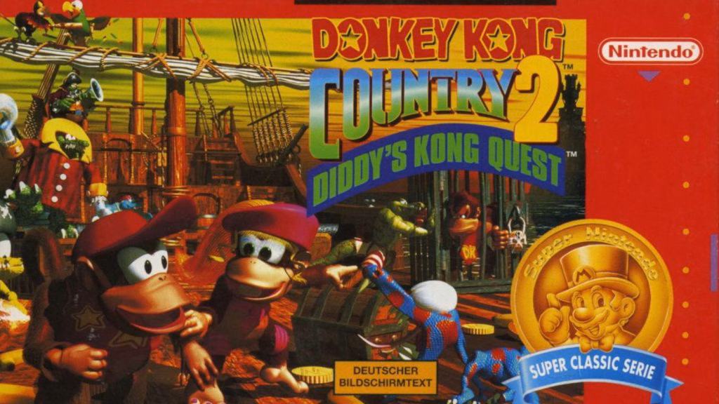Donkey kong: conheça a história do macaco que virou uma estrela dos games Poster de donkey kong country 2