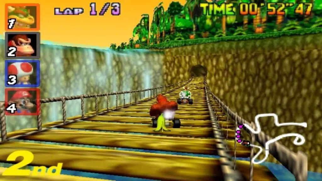 Donkey kong: conheça a história do macaco que virou uma estrela dos games Dk em mario kart 64