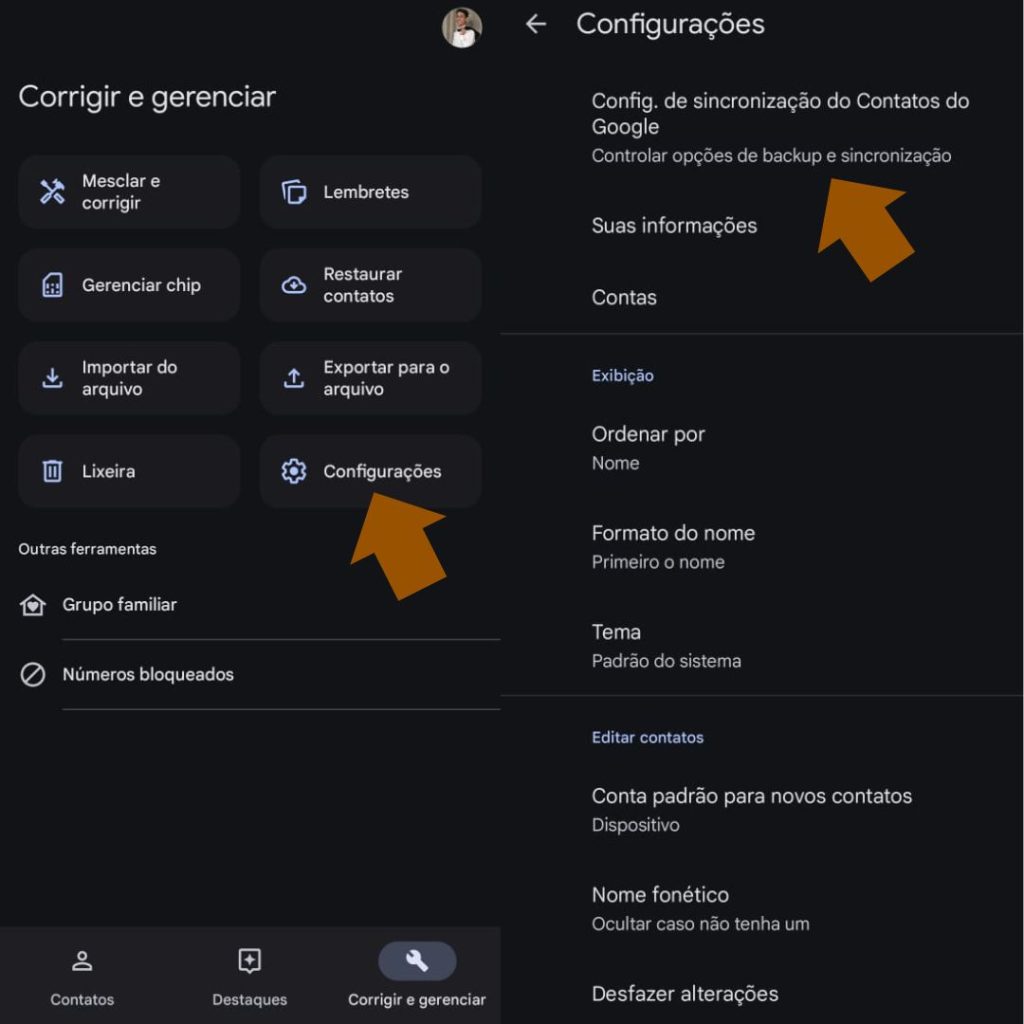 Organize os seus contatos do gmail com essas 10 dicas Veja como ativar seu salvamento automático nos contatos google. (foto: reprodução/showmetech/enzo sapio monello)