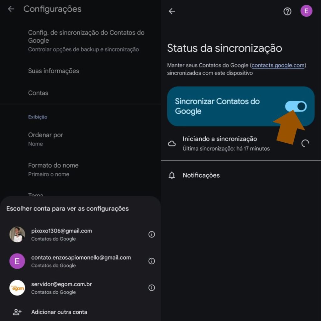 Organize os seus contatos do gmail com essas 10 dicas Veja como ativar seu salvamento automático nos contatos google. (foto: reprodução/showmetech/enzo sapio monello)