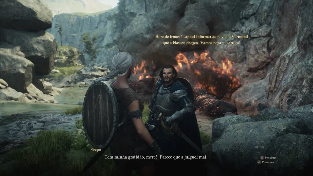 Review: dragon’s dogma 2 brilha em meio a problemas técnicos Interação entre personagens em dragon's dogma 2