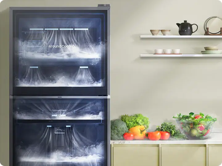All around cooling de novas geladeiras evolution