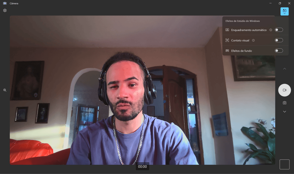 Review: galaxy book4 pro é um ultrabook que combina luxo, potência e ai Câmera do galaxy book4 pro da samsung