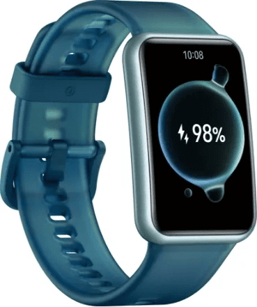 ساعة Huawei watch fit se هي سوار هواوي الذكي لأولئك الذين يمارسون الرياضة ما يقرب من أسبوعين من عمر البطارية حتى إعادة الشحن التالية. الصورة: هواوي