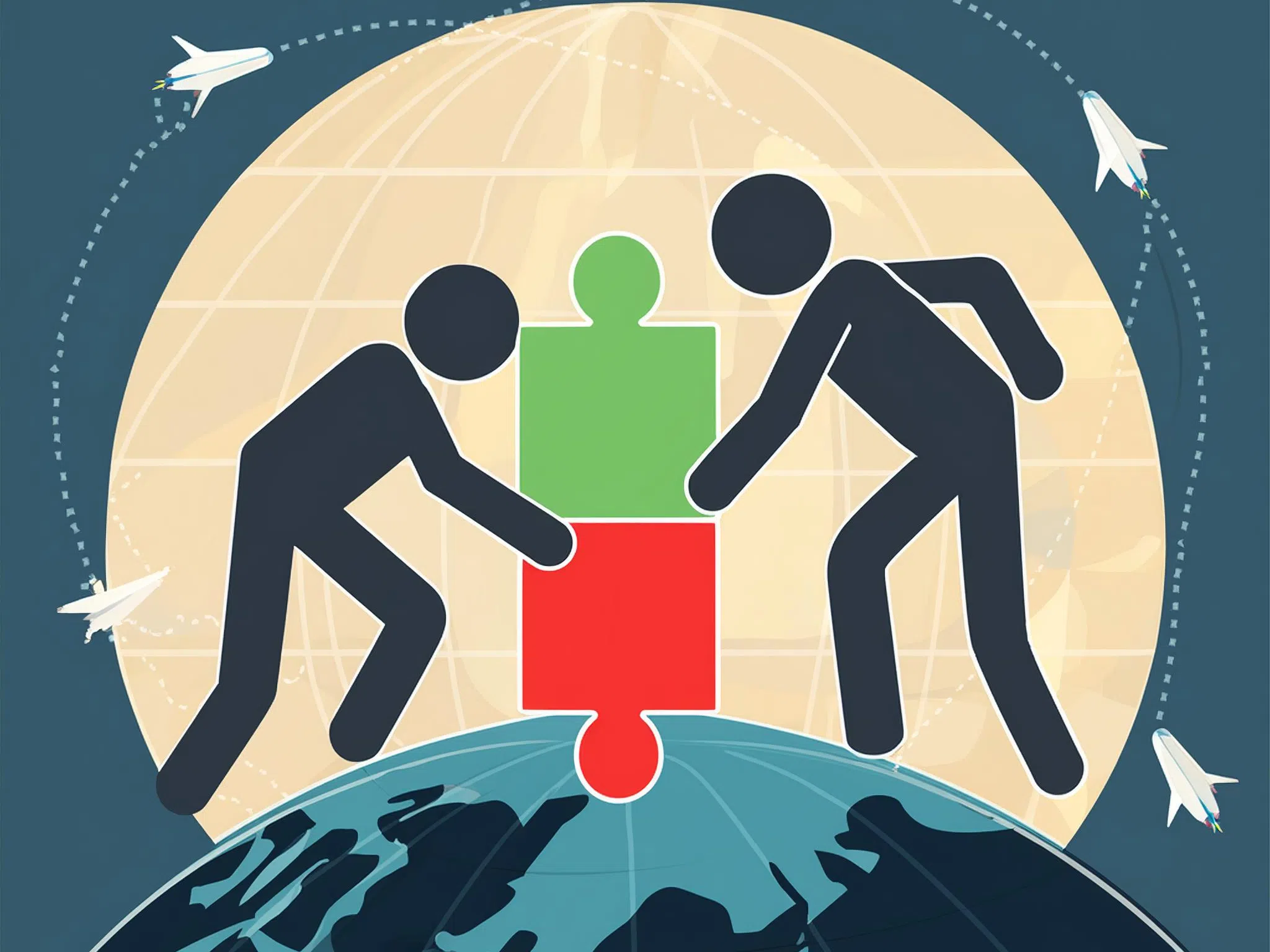 Descubra seu perfil político com o teste 8values Enfoque na cooperação internacional e na diplomacia pacífica. Imagem: lucas gomes, smt