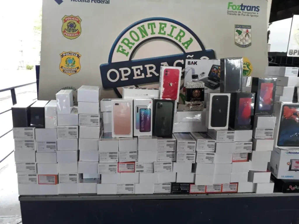 Det ulovlige smarttelefonmarkedet vokser på bekymringsfulle nivåer og truer allerede produsentene Mobiltelefoner beslaglagt av føderale inntekter