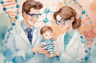 Startup orchid bebe geneticamente selecionado