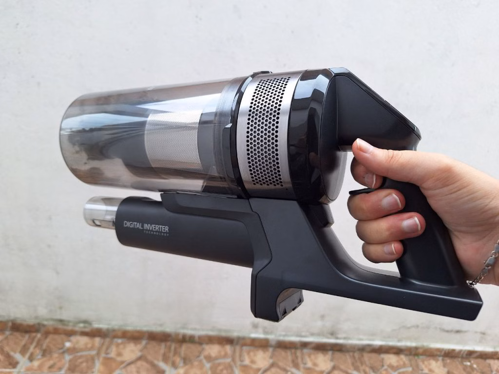 Review: aspirador de pó samsung jet 65 pet é versátil e fácil de usar Parte principal do aspirador de pó samsung jet 65 pet