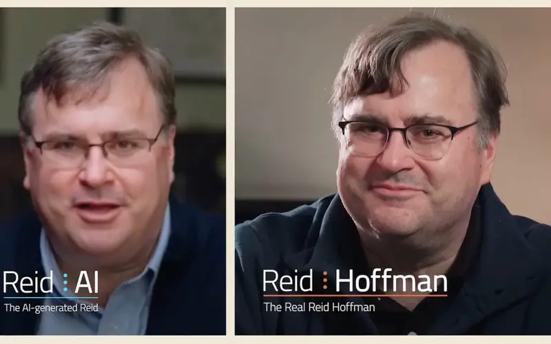 Reid hoffman e seu gemeo digital