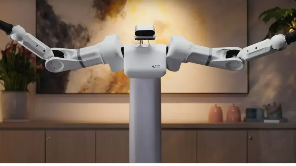 O robô chinês S1 exibe velocidade e precisão "semelhantes às humanas".