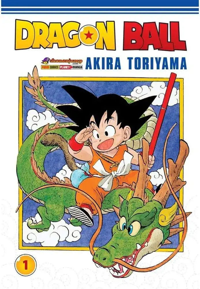 Os melhores animes de todos os tempos Primeira edição do mangá de dragon ball / fonte: amazon