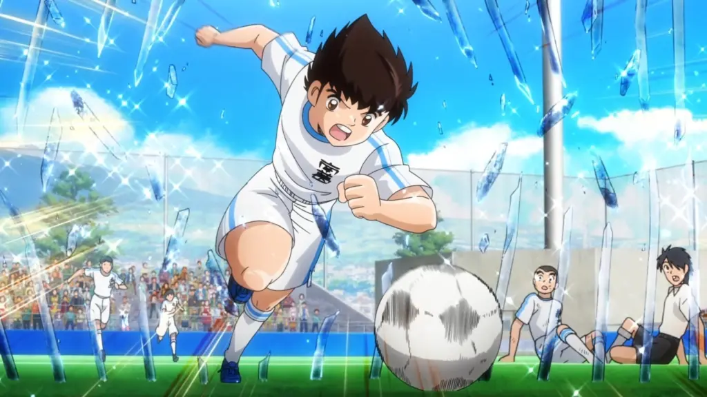Os melhores animes de todos os tempos Cena de captain tsubasa / reprodução: internet