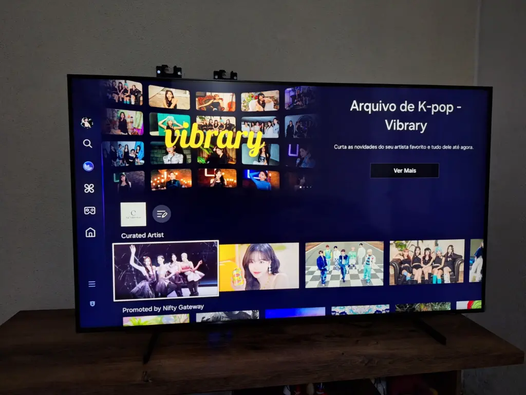 Review: samsung qled q60d, um ótimo upgrade de smart tvs led Modo ambiente da qled q60d da samsung
