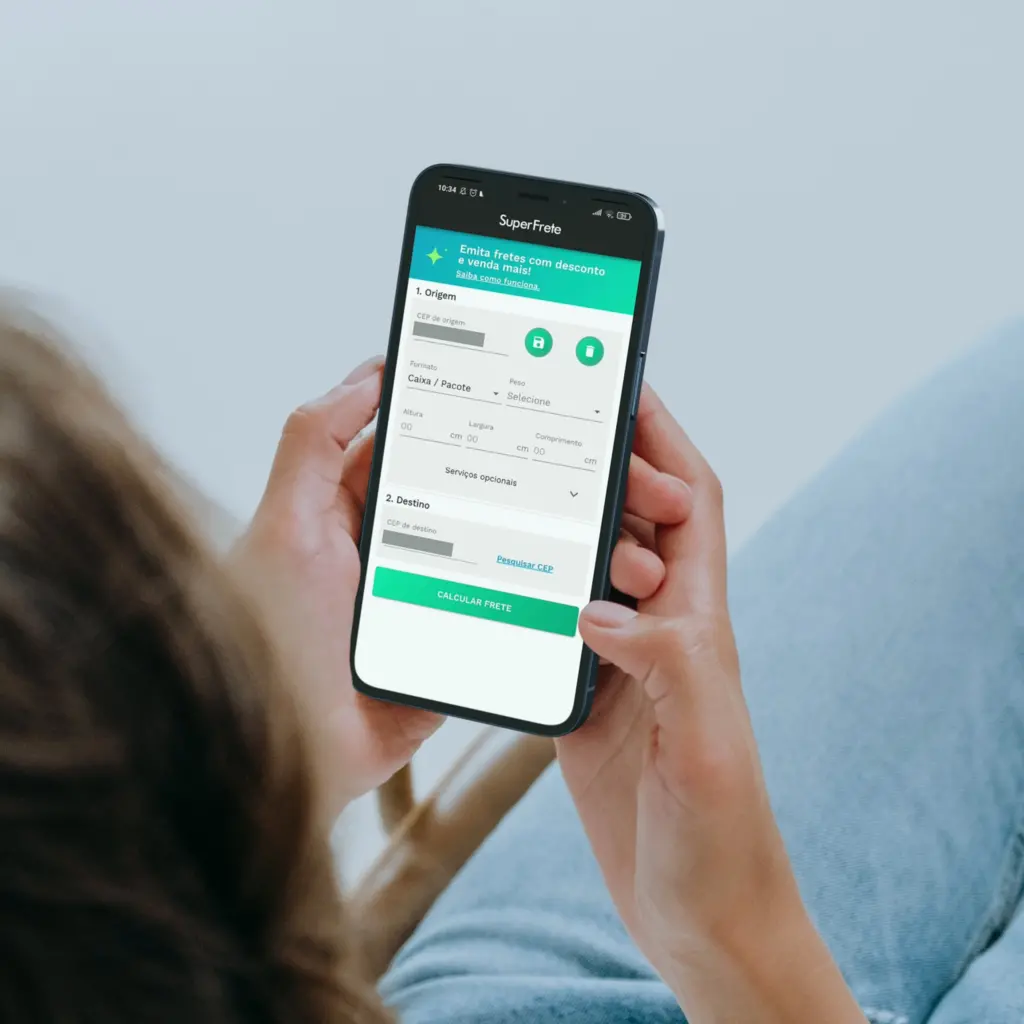 Veja como calcular o frete dos correios Veja como calcular o frete dos correios. Com a praticidade de seu celular ou do computador, veja como simular o valor do frete e do seguro dos correios sem precisar ir até uma agência pessoalmente