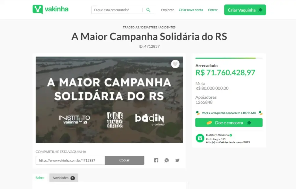 Como doar para o rio grande do sul (de forma segura) Como doar para o rio grande do sul (de forma segura). Veja como doar para as organizações humanitárias que estão apoiando as vítimas das inundações no rio grande do sul, de forma confiável e clara
