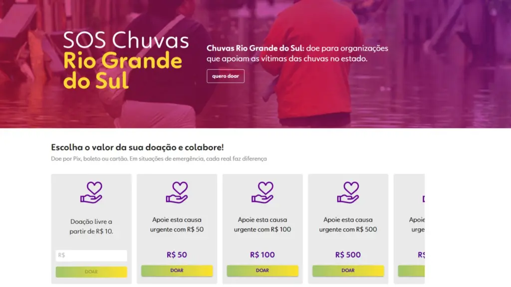 Como doar para o rio grande do sul (de forma segura) Como doar para o rio grande do sul (de forma segura). Veja como doar para as organizações humanitárias que estão apoiando as vítimas das inundações no rio grande do sul, de forma confiável e clara