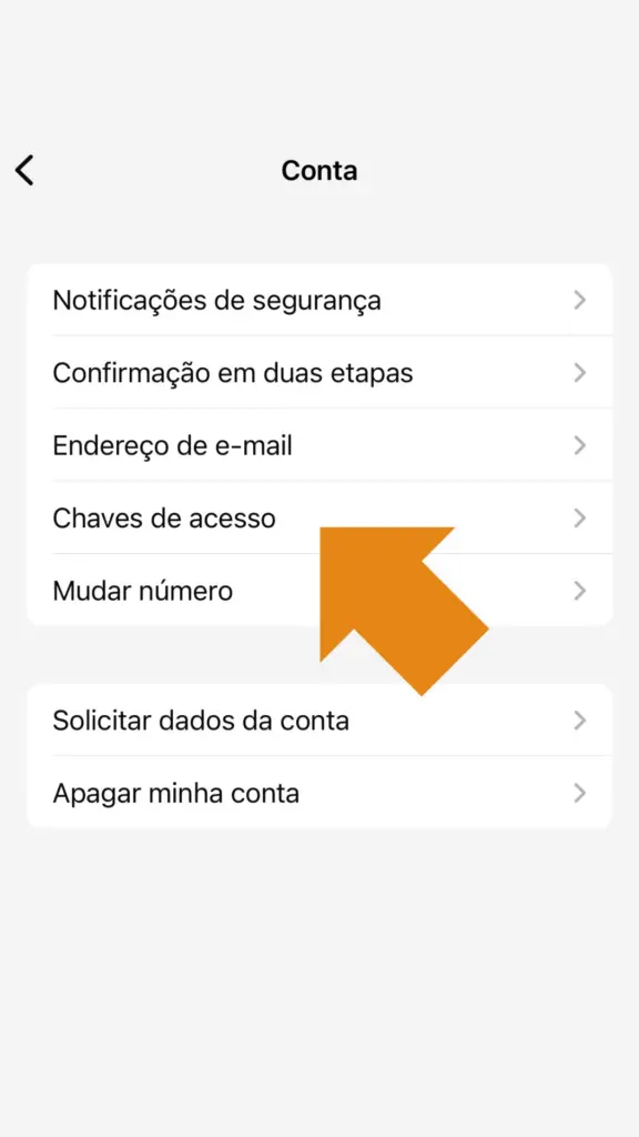 Como usar chave de acesso no whatsapp (passkey) Como usar chave de acesso no whatsapp (passkey). Chave de acesso ou “passkey” é mais uma arma que pode deixar o seu whatsapp ainda mais seguro contra invasões de conta. Saiba como ativá-la no celular