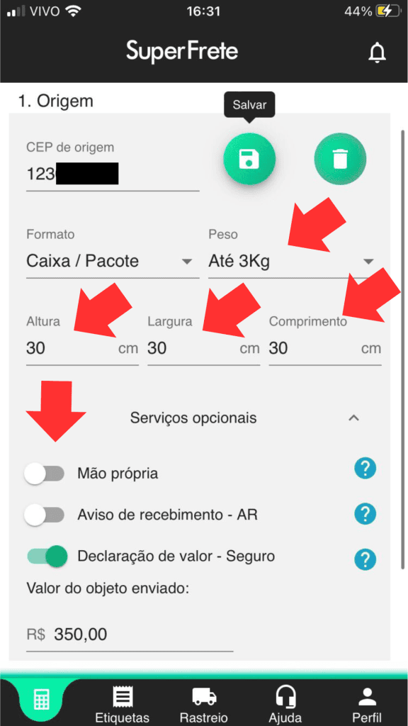 Veja como calcular o frete dos correios Calcular frete dos correios