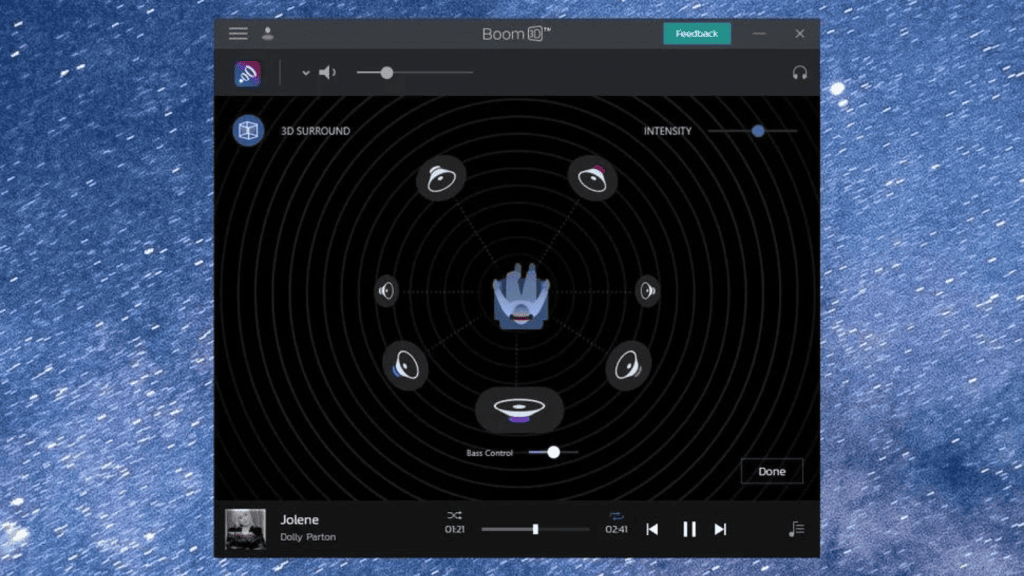 Boom 3d é um app que aprimora o áudio em pcs e macs Boom 3d é um app que aprimora o áudio em pcs e macs. Esse gerenciador de áudio pode melhorar sua experiência sonora ao permite que você faça ajustes personalizados ao som e efeitos 3d no computador. Confira