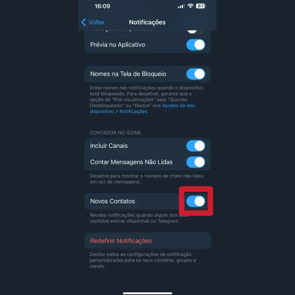 Como desativar a notificação de novo contato do telegram Como desativar a notificação de novo contato do telegram. Recurso pode ser desativado em menos de cinco minutos em fácil configuração no aplicativo. Aprenda!