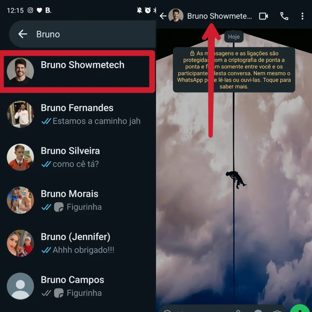 Como proteger mensagem com senha no whatsapp (bloqueio de conversa) Passo a passo para proteger mensagem com senha no whatsapp