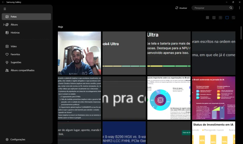 Review: galaxy book4 ultra tem alto desempenho com ia, sem deixar elegância de lado Review: galaxy book4 ultra tem alto desempenho com ia, sem deixar elegância de lado. Notebook tem alto desempenho, com boa tela e bateria para mais de seis horas, mas seu preço inicial pode ser um problema para algumas pessoas. Veja mais: