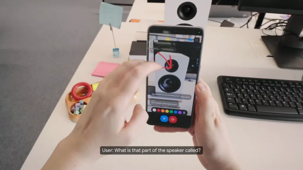 Google mostra astra, rival do gpt-4o que vê o mundo real pela câmera do celular Exemplo da nova ia do google, que leva o nome de astra