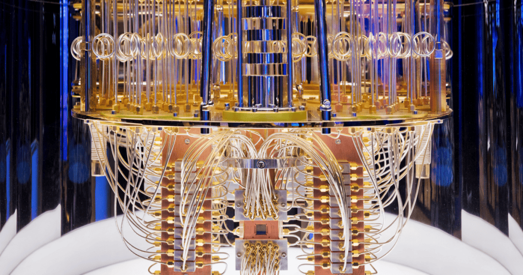 Condutor de energia capaz de mudanças na tecnologia quântica.