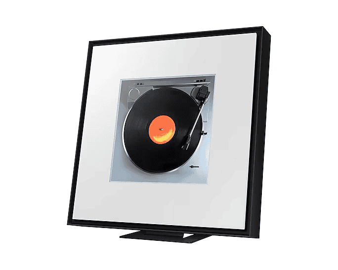 Samsung lanserar högtalare för musikram med bonus på 549 R$ Högtalare och dekorativ del. Bild: samsung musikram