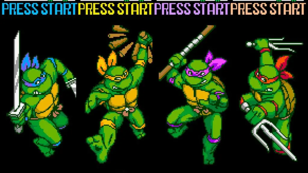 Conheça a história das tartarugas ninja e como essa turma virou ícone da cultura pop Foto turtles in time snes