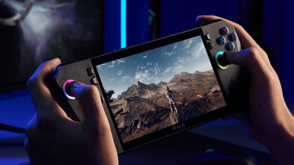 ROG ALL X 发布,配备更多内存、电池和改进设计 ROG ALL X 发布,配备更多内存、电池和改进的设计。华硕推出了一款便携式游戏机版本,配备高达 1 TB 的存储空间、24 GB 的 RAM、更好的人体工程学设计以及 24% 的通风效果