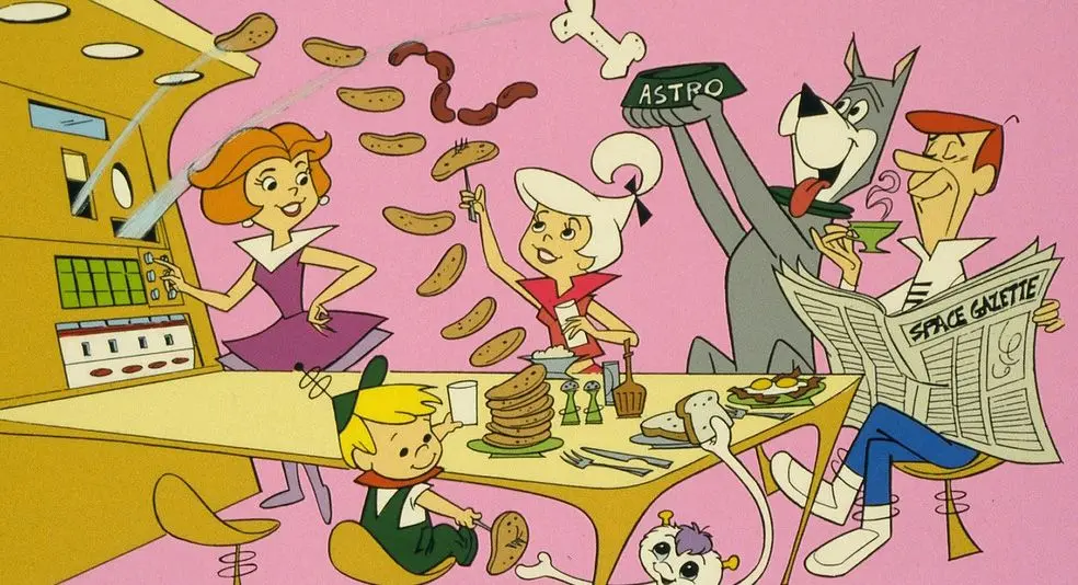 14 tecnologias dos jetsons que são comuns hoje 14 tecnologias dos jetsons que são comuns hoje. Os jetsons é uma série animada dos anos 60 que mostra muitas tecnologias peculiares e absurads para a época de sua produção. Para quem nasceu nos anos 90 ou 2000, no entanto, várias delas são objetos e ideias muito comuns para o seu dia a dia