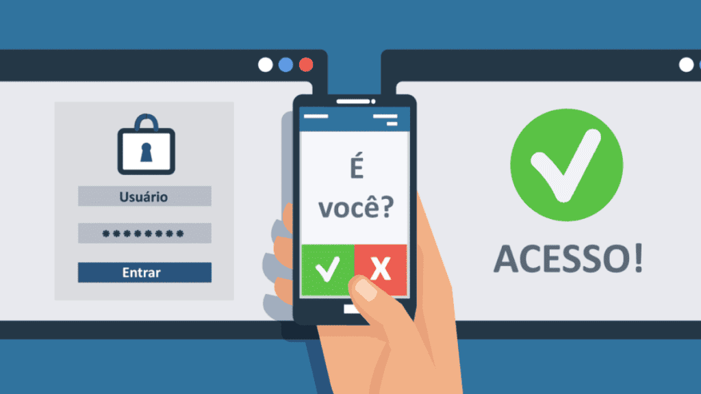 Segurança digital e acesso online seguro.