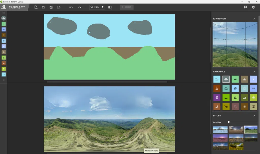Cpu ou gpu/npu: o que importa mais ao escolher um notebook para ia? Nvidia canvas sendo testado na análise de gpu vs. Npu