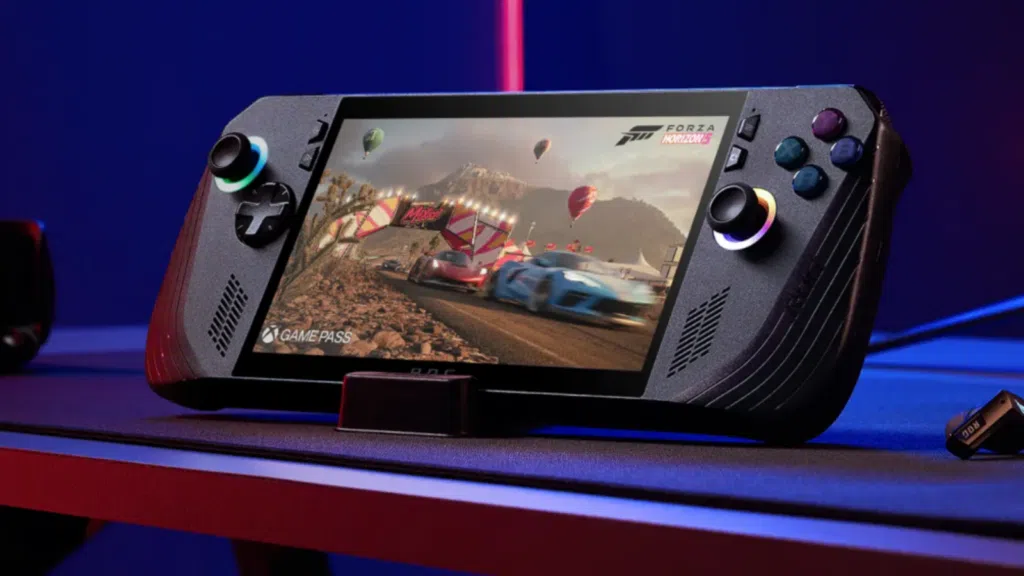 Melhores consoles portáteis de pc e videogame para comprar já 1. Controle portátil de videogame com tela e botão analógico para jogos.