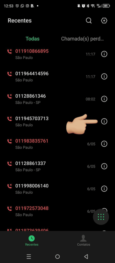 كيفية منع مكالمات التسويق عبر الهاتف على Procon وAnatel انقر على الخيار ط. الصورة: فيكتور باتشيكو، سمت
