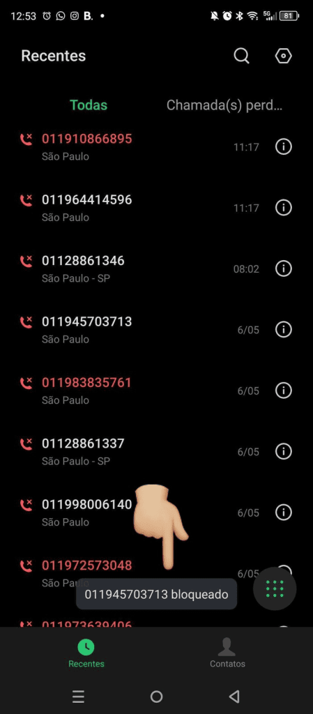 كيفية منع مكالمات التسويق عبر الهاتف على Procon وAnatel تأكد من تنفيذ الحظر. الصورة: فيكتور باتشيكو، سمت