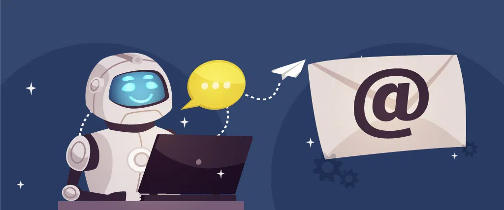 Como impulsionar suas vendas integrando crm ao whatsapp business? Outras ferramentas que com certeza te ajudarão são os e-mail marketing e chatbots. Imagem: yugasa bot