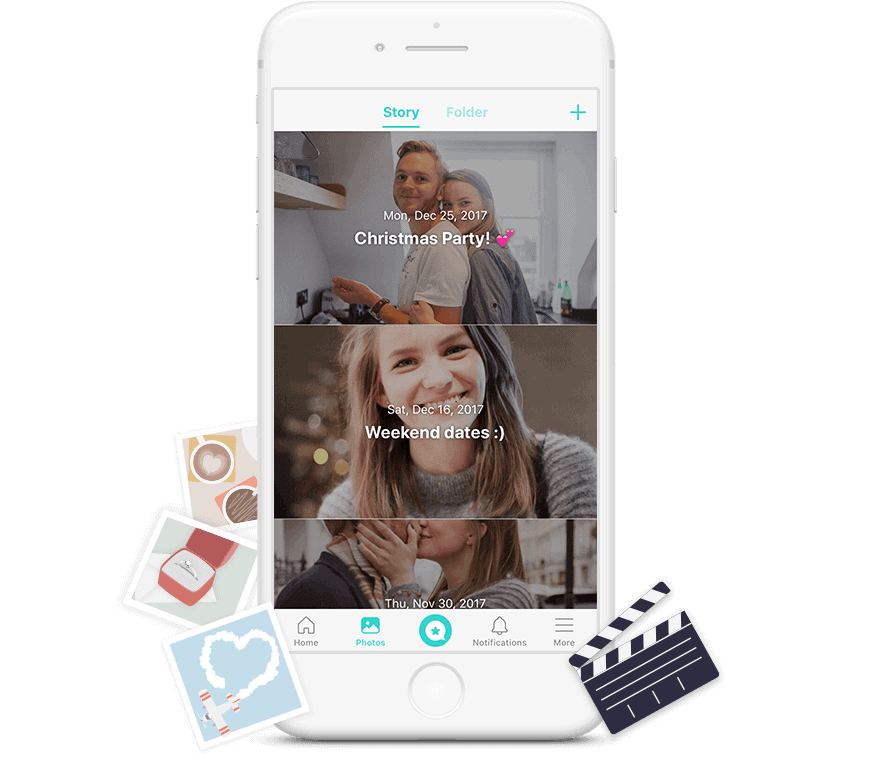 Diversão com fotos de momentos especiais no aplicativo de mensagens showmetech.