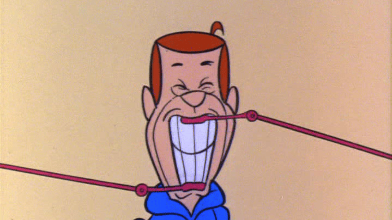 14 Jetsons-Technologien, die heute üblich sind George Jetson, Figur aus „The Jetsons“, beim Zähneputzen