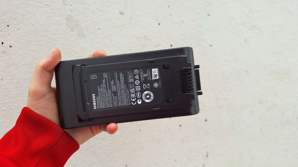 Review: aspirador de pó bespoke jet ai facilita a limpeza com um toque de futurismo Bateria inclusa no aspirador de pó bespoke jet ai