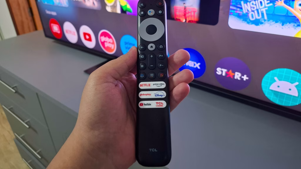 Review: smart tv tcl qled mini led 4k c845 se destaca como uma das melhores da categoria! Controle da c845