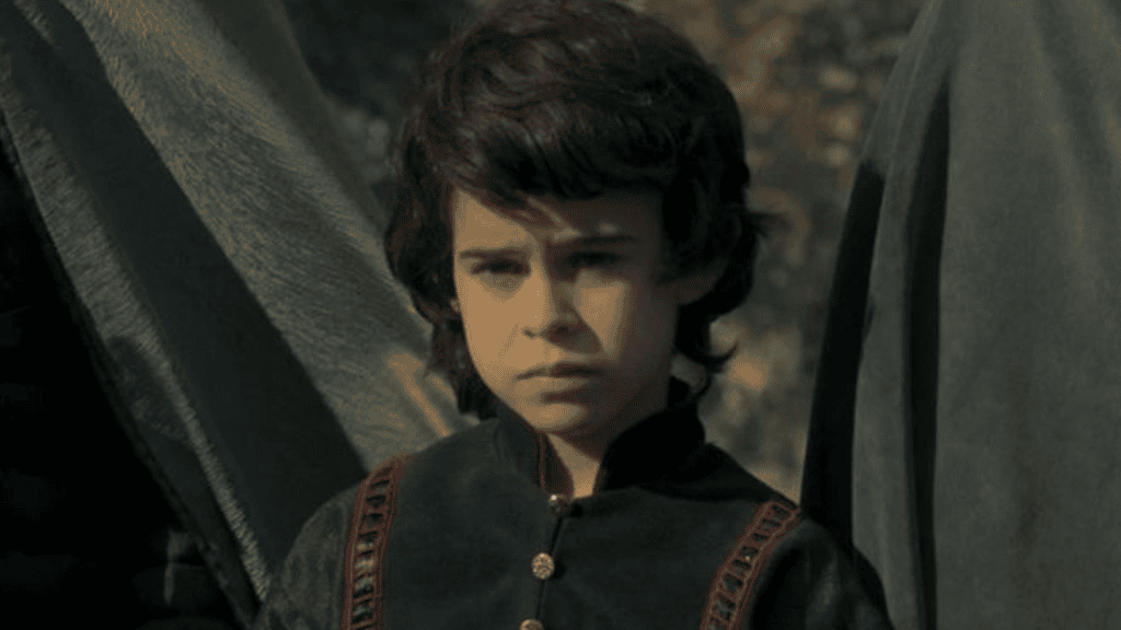 شاهد شجرة عائلة تارجيريان الأمير جوفري فيلاريون هو الابن الثالث للأميرة راينيرا تارجيريان.